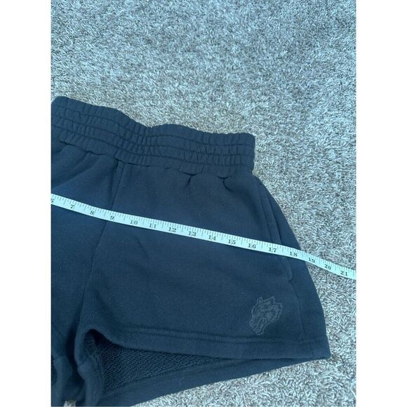 Darc Sport SHE Chopper Appliqué Everson Sweat Shorts Black Size XS Terry Cloth - Picture 10 of 14